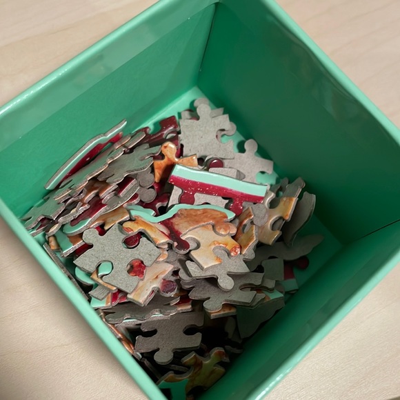 Limited Edition Areaware Cherry Pie Mini Puzzle w/Scratch & Sniff sticker 🍒 - Picture 8 of 8